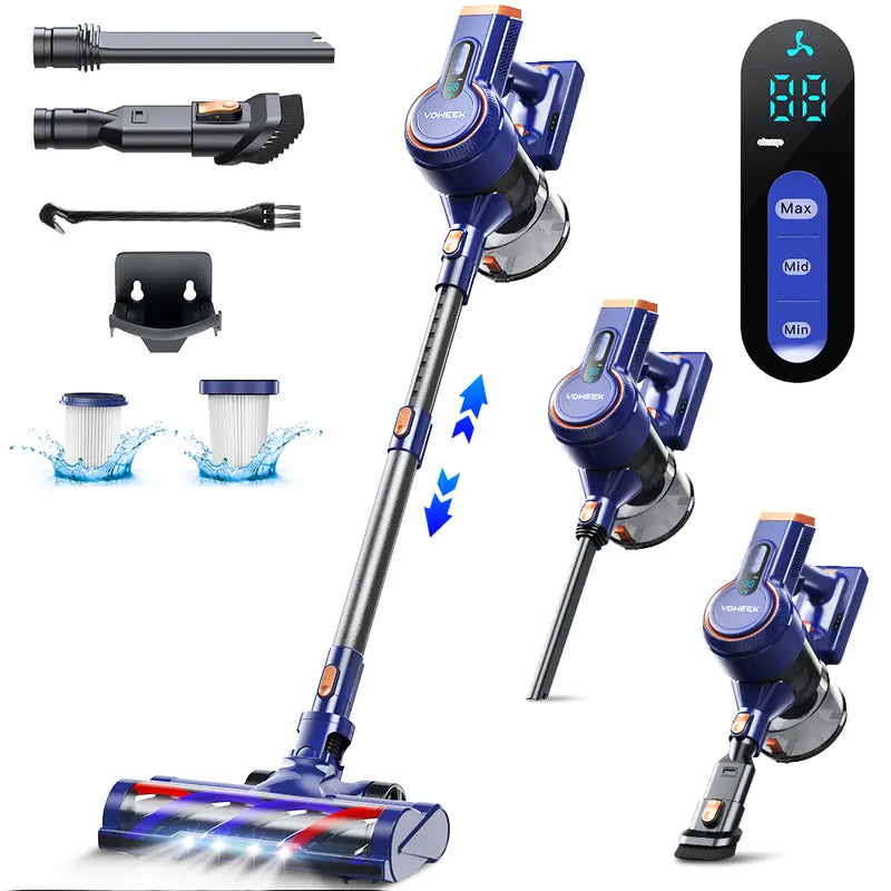 Voweek VC09 Lightweight Cordless Stick Vacuum Cleaner