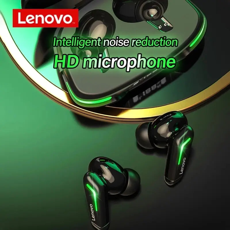 Lenovo GM3 Wireless Bluetooth Earphones with Noise Cancelling and Digital Display