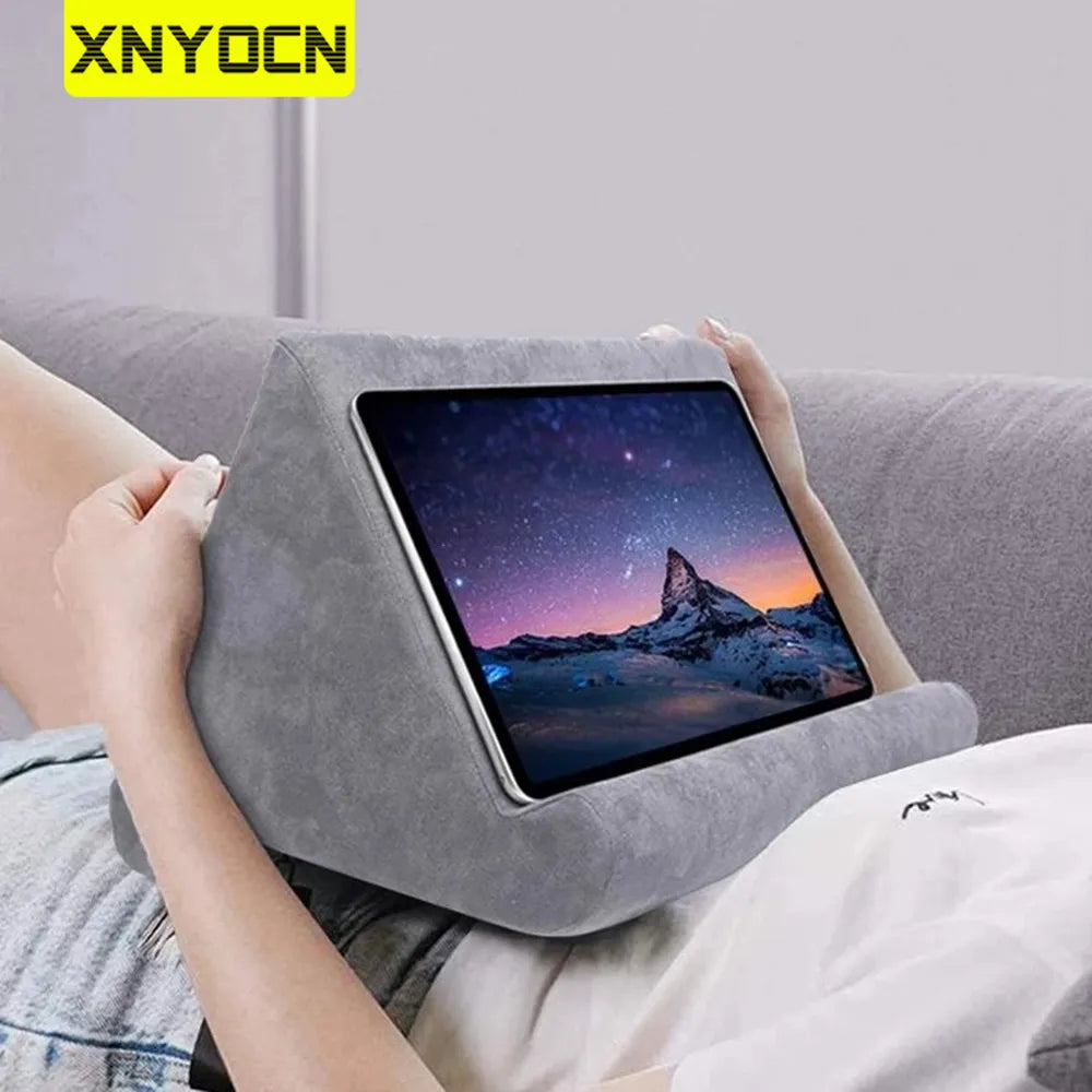 Multi-Functional Sponge Pillow Tablet Stand for Ultimate Comfort and Convenience