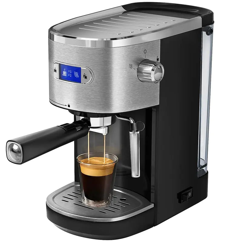 Kismile 20 BAR Professional Espresso Maker with Milk Frother