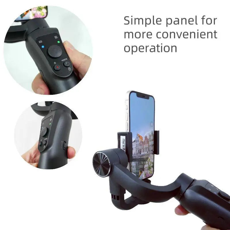 Axis Phone Gimbal Stabilizer with Face/Object Tracking for Android & iPhone