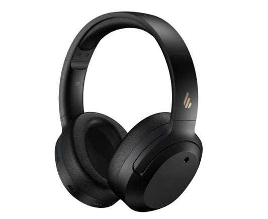 Premium Wireless Noise-Cancelling Headphones - 46-Hour Playtime, Hi-Res Audio, Bluetooth V5.0 (Black)