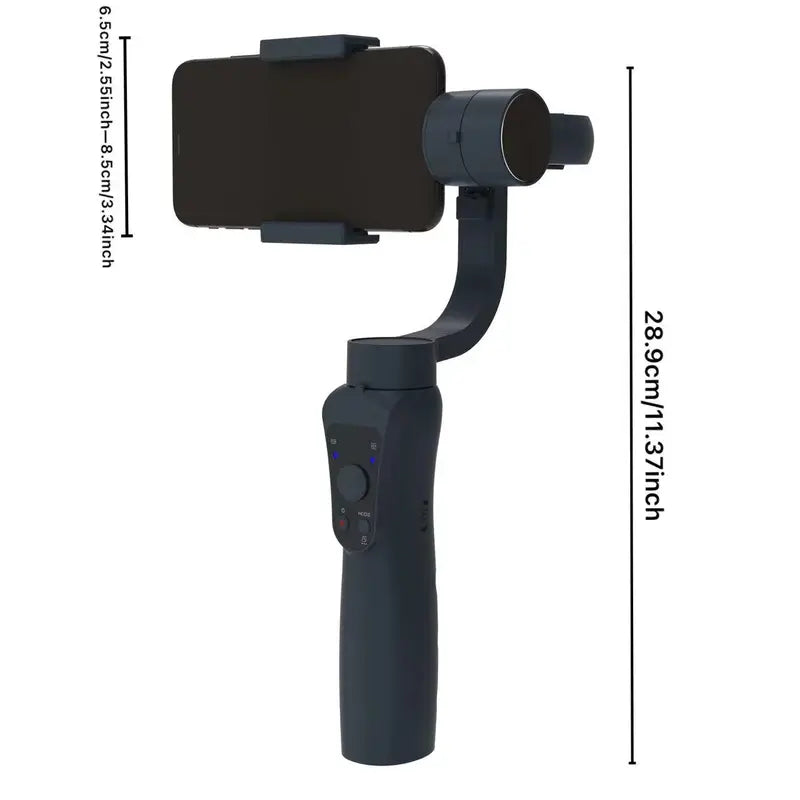 Axis Phone Gimbal Stabilizer with Face/Object Tracking for Android & iPhone