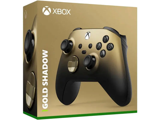 Ultra Deal: Custom Gold Shadow Microsoft Xbox Wireless Controller with Bluetooth Accessories