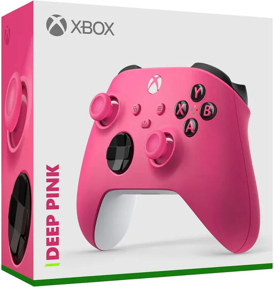 Ultra Deal: Vibrant Custom Deep Pink Microsoft Xbox Wireless Controller with Bluetooth Accessories